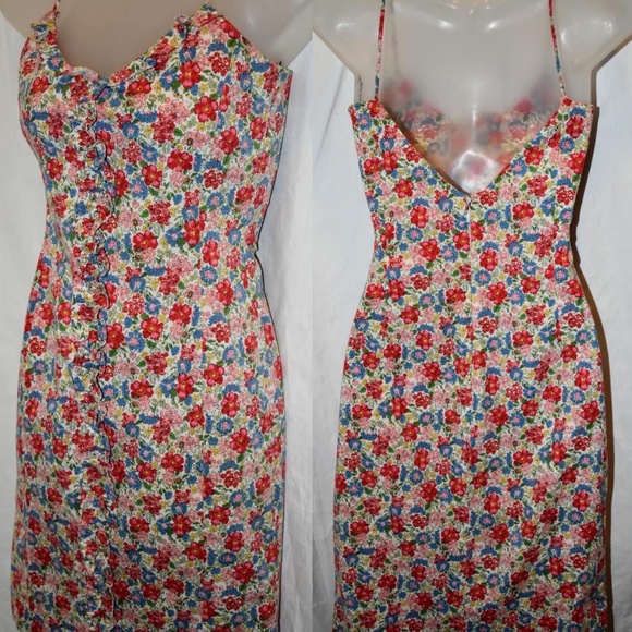 Vintage Ruffle Dress
